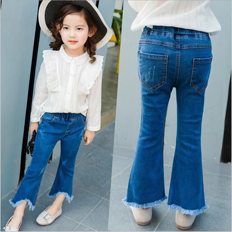 baby flare jeans