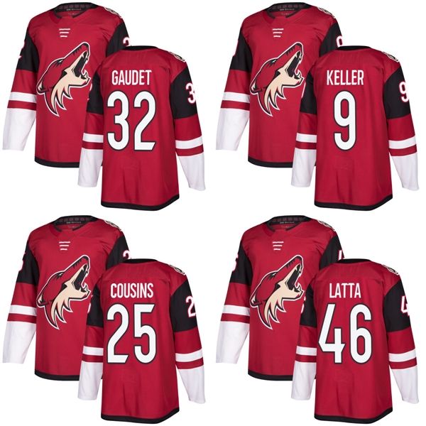 Compre Barato 2018 Nueva Marca De Anuncios Para Hombre Arizona Coyotes 9 Clayton Keller 25 Nick Cousins 32 Tyler Gaudet Michael Latta Maroon Compre Barato 2018 Nueva Marca De Anuncios Para Hombre Arizona Coyotes 9 Clayton Keller 25 Nick Cousins 32 Tyler Gaudet Michael Latta Maroon