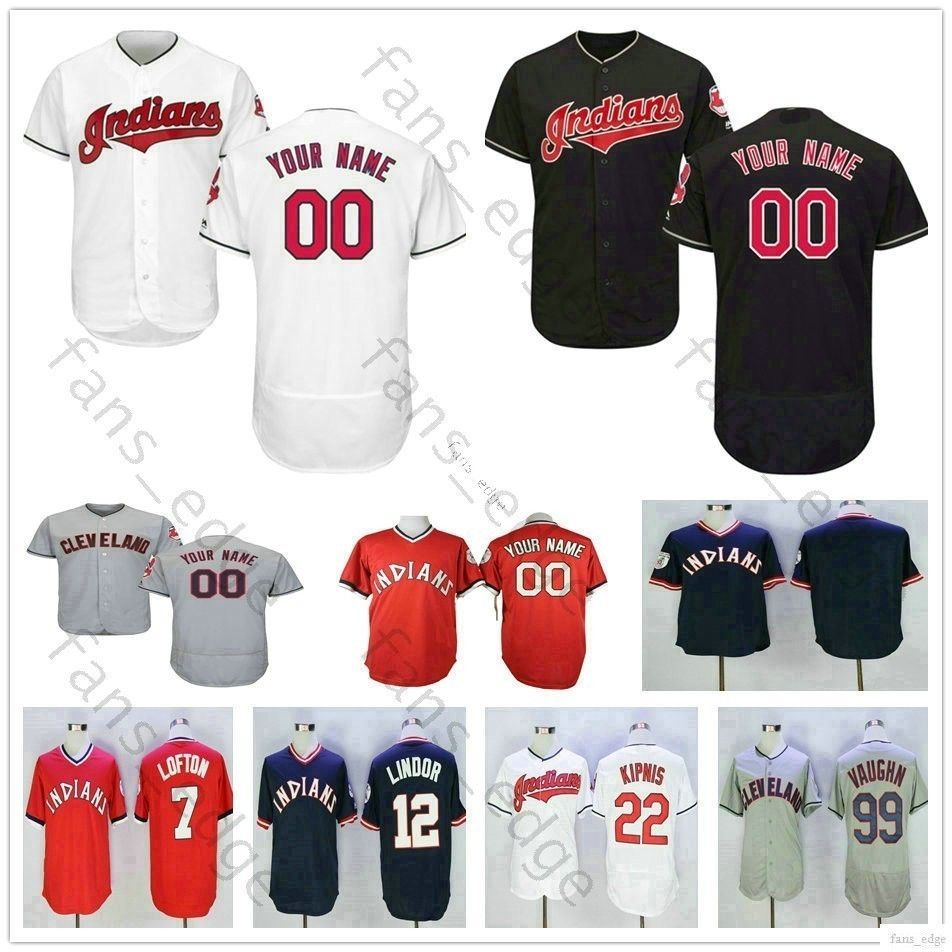 custom cleveland indians jersey