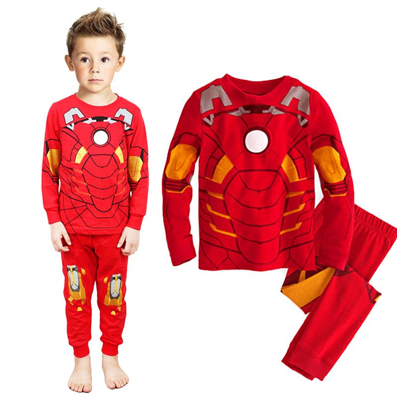 Foto Asimilar Persona con experiencia Chicos de superhéroes para niños pijamas para niños pequeños ropa de noche  arropa sistemas infantil niño