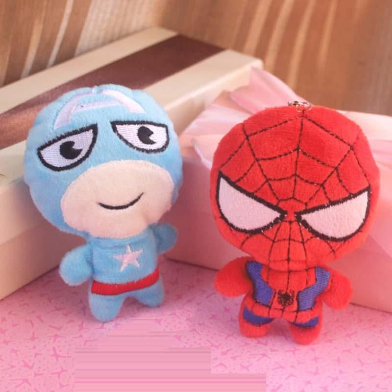 large stuffed superheroes