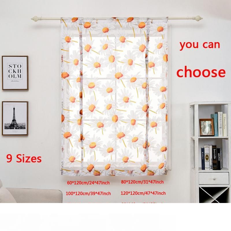 Grosshandel Multi Grossen Vorhang Wohnzimmer Tulle Moderne Shades Blume Gedruckt Gardine Kurz Gardinen Fenster Drapieren Valance Wohnkultur Dbc Dh0899 9 Von Gefei01 10 7 Auf De Dhgate Com Dhgate