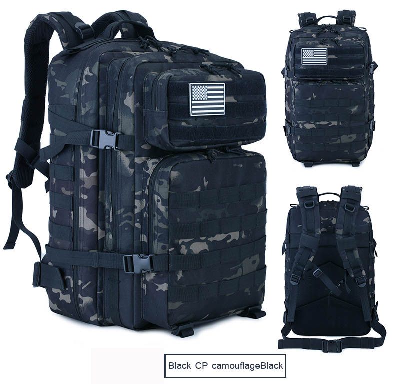 # 6 zwarte cp camouflage