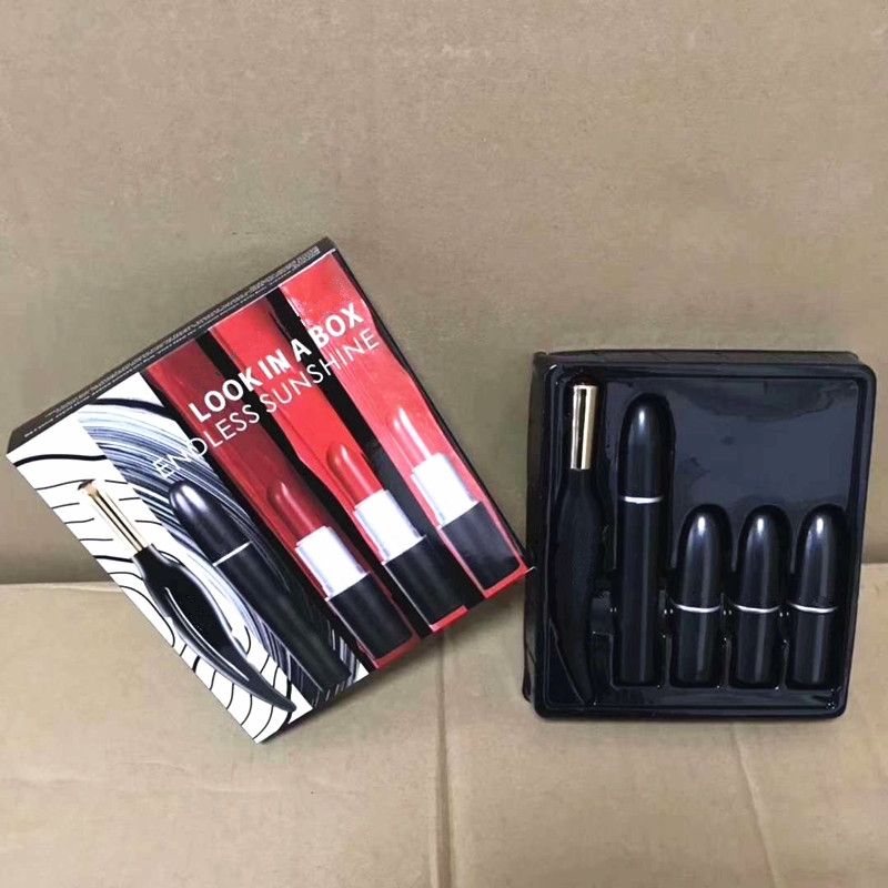 Acheter Maquillage De Marque M Ac Look In A Box Rouge à Lèvres Mat Eyeliner Liquide Mascara Noir En De 468 Du Daozhi12345 Dhgatecom