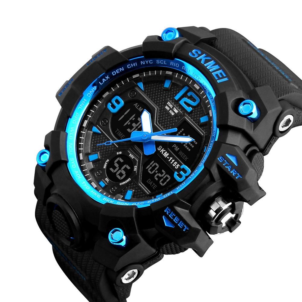 skmei big dial watches