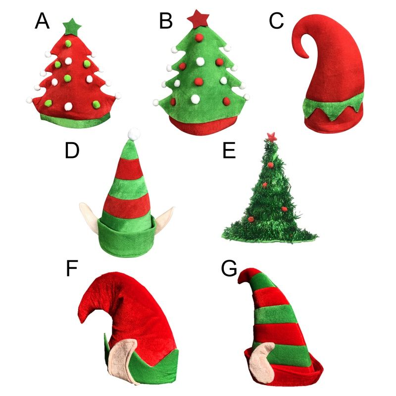 cotton santa hat