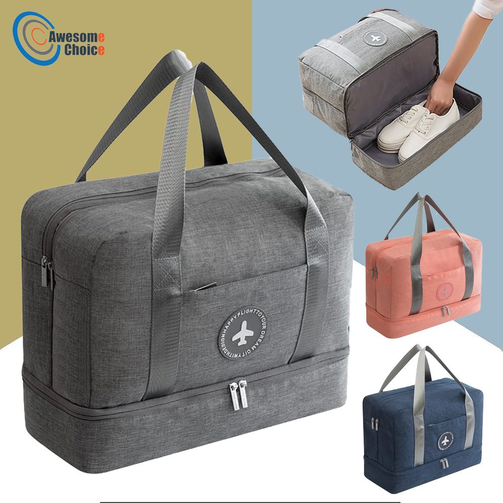 gym bag with shoe storage