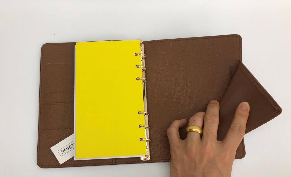 19CM*12.5CM Agenda Note Cover Leather Diary Leather With And Invoice Card Note Books Hot Sale Style Ring From Juan5518016, $25.87 | DHgate.Com