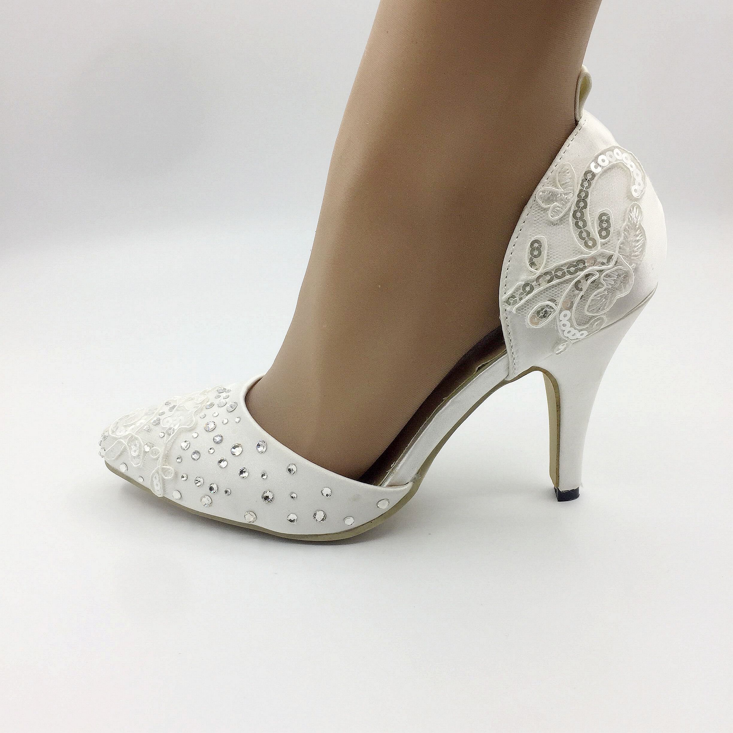 beautiful bride shoes