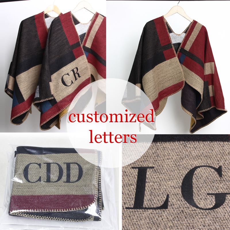 personalized winter scarves