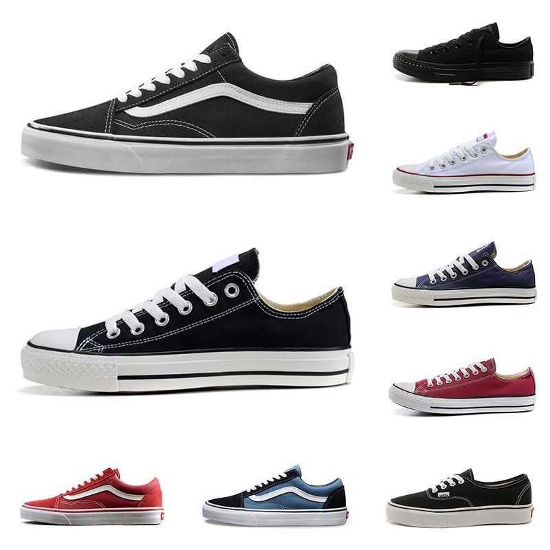 old skool triple white