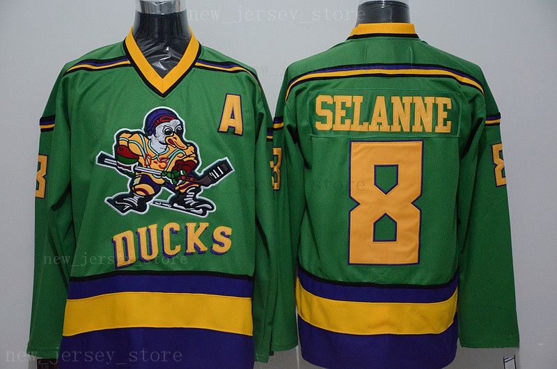 Greg Goldberg Mighty Ducks Jersey 44 Fulton Reed Jersey 66 Gordon Bombay  Movie Ice Hockey Jersey Stitched Letters Numbers Sweats - AliExpress