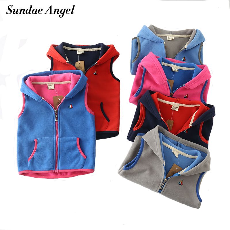baby girl fleece vest