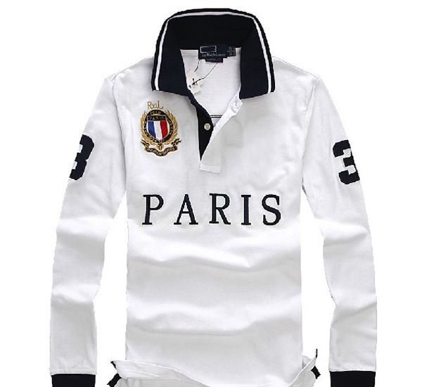 designer long sleeve polo shirts sale