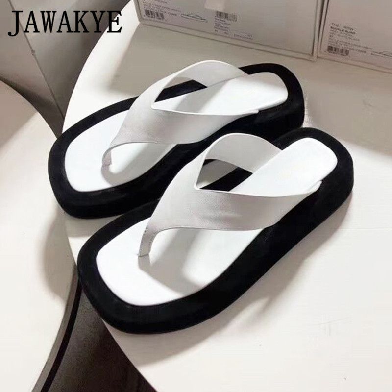 thick flip flops for womens