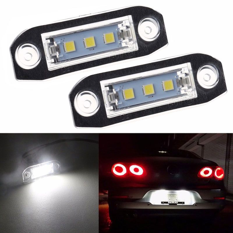 magnetic license plate light