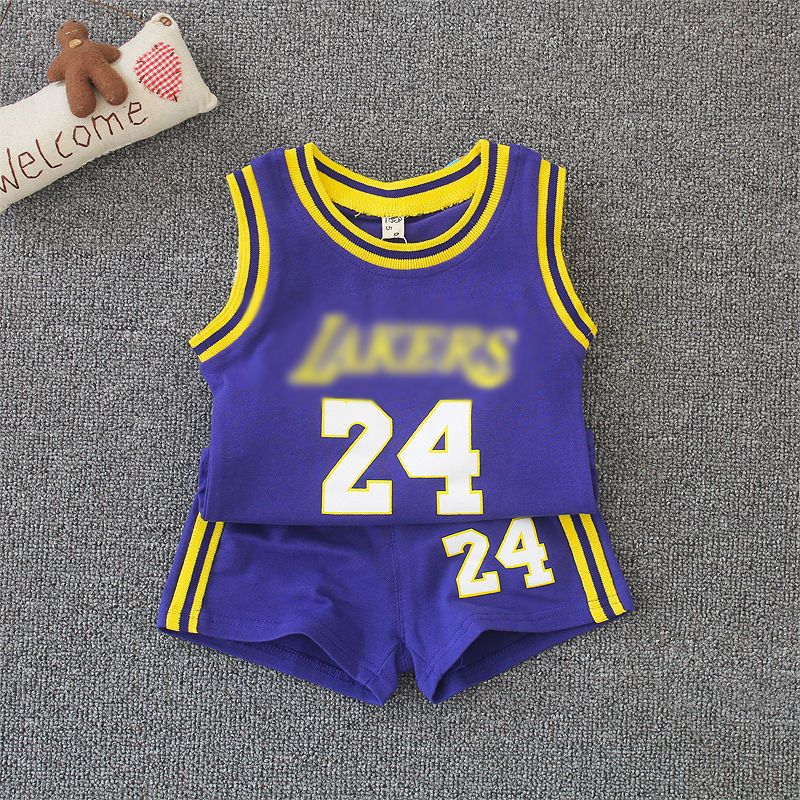 2020 New Brand Baby Kids Suit Basketball Clothes Children Uniform Baby