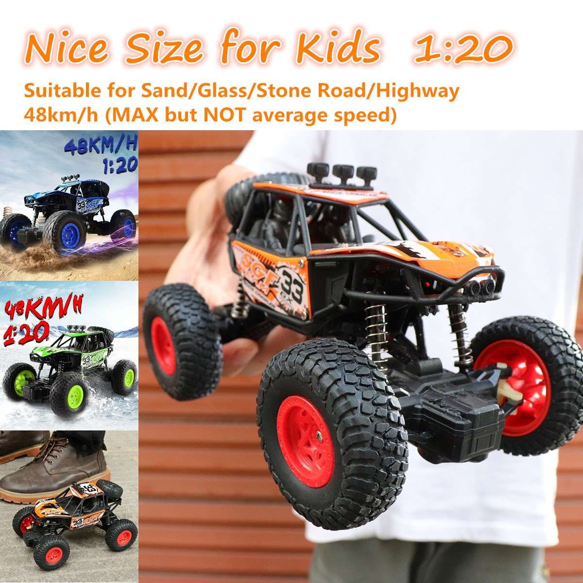 max power drive rock climber rc