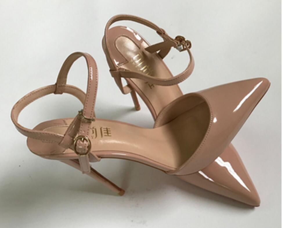 sapato para noiva nude