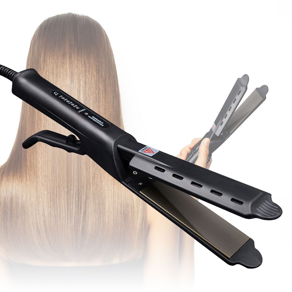 Hair Straightener Professional Wet & Dry 4 Speed Thermostat Straight