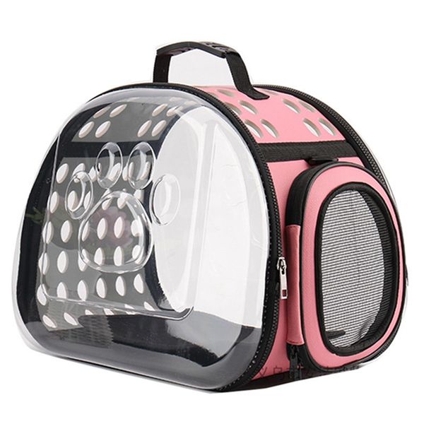 Compra Nueva Bolsa Para Mascotas Llevar Estuche Plegable Concha Espacio  Caja Hombro Viaje Portátil Transparente Gato Perro Huellas Transpirables  Bolso Diagonal Barato | Entrega Rápida Y Calidad | Es.Dhgate