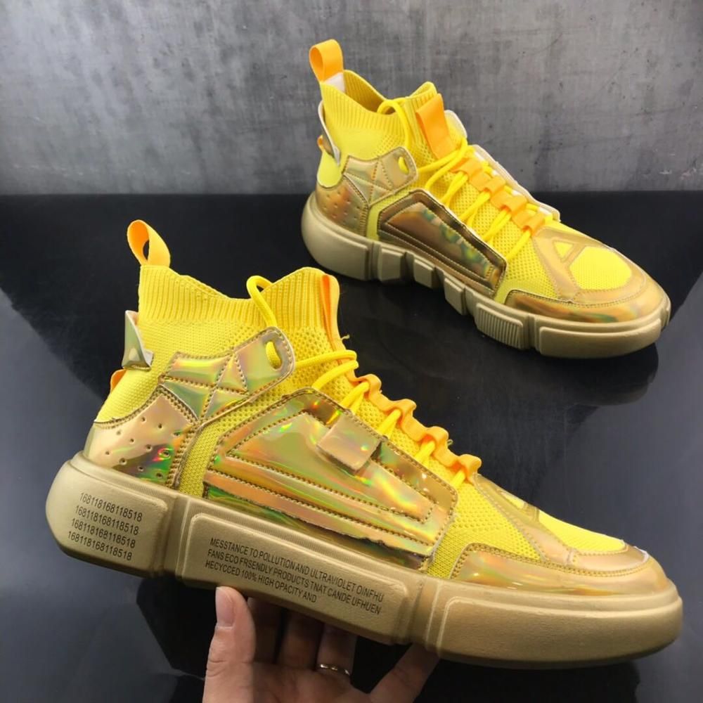 Designer Men Fashion Casual Shoes Autumn Breathable Sock Boots Male High Top Youth Trending Hip Hop Shoes Orthopedic Shoes Womens Sandals From Heheda3 47 85 Dhgate Com
