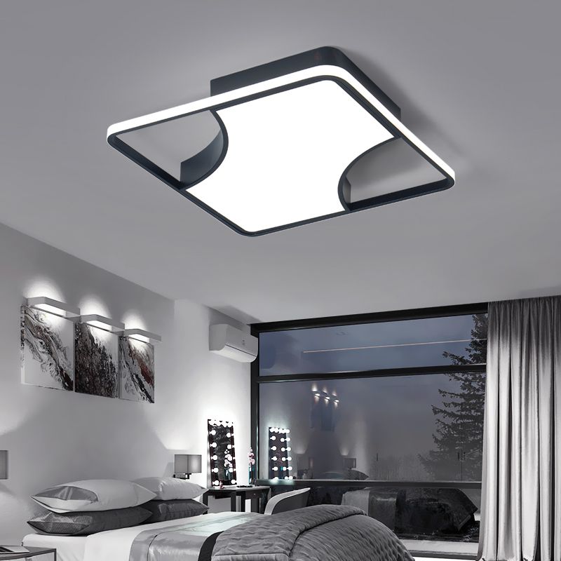 2019 Simple Modern Design Home Led Ceiling Lamp Square Creative Personality Bedroom Ceiling Light Living Room Diningroom Simple Light From Amarylly