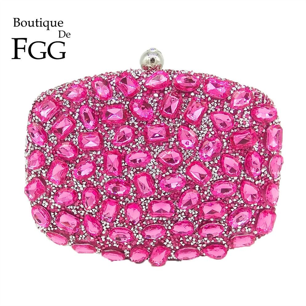 fuchsia pink handbolsa