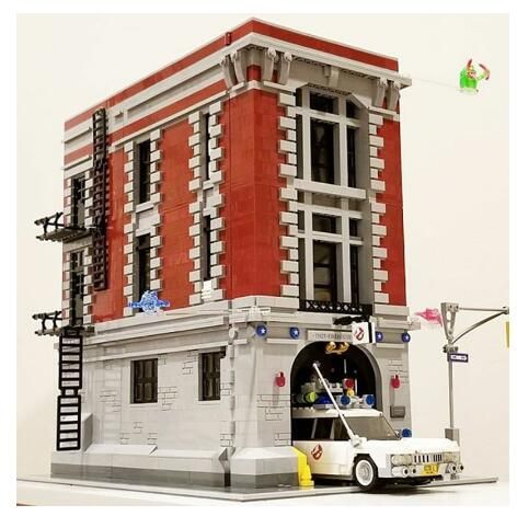 ghostbusters toy firehouse