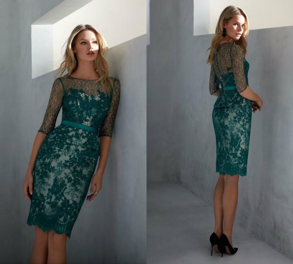 Kleid Mit Halben Ärmeln