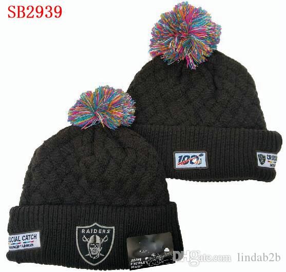 2020 Winter Hat Raider Beanie Crucial Catch Cuffed Pom One Time Women Men Sport Knit Hat All Team Winter Knitted Wool Skull Cap 1000 01 From Youngbags 9 83 Dhgate Com