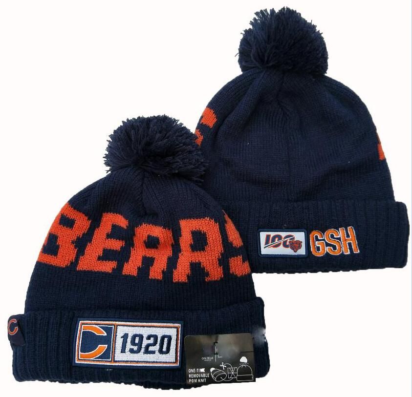bears sideline winter hat