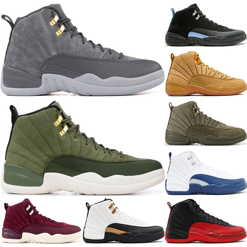 Nike Air Jordan 12 Retro Zapatos De Baloncesto De Los Hombres De Milán Vuelo Internacional De Lana Michigan Vachetta Tan CNY Playoff Designer 12S XII ... Nike Air Jordan 12 Retro Zapatos De Baloncesto De Los Hombres De Milán Vuelo Internacional De Lana Michigan Vachetta Tan CNY Playoff Designer 12S XII ...