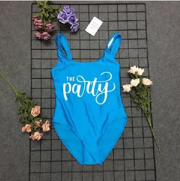 wife of the party bathing suit