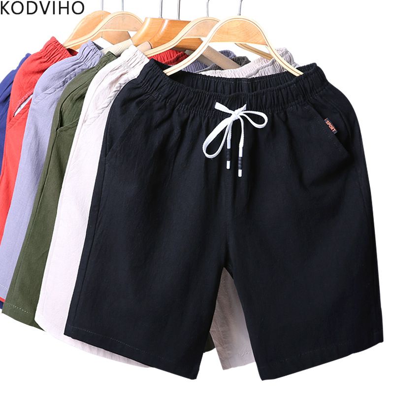 baggy linen shorts