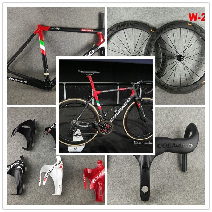 Colnago C64 Emirati Emirati Emirati Emirati Cornice In Carbonio Colnago  Manubrio Carbonio Colnago Road Bottle Gabbie Bob 50mm Wheelset In Carbonio  Da 1.066,34 € | DHgate Italy