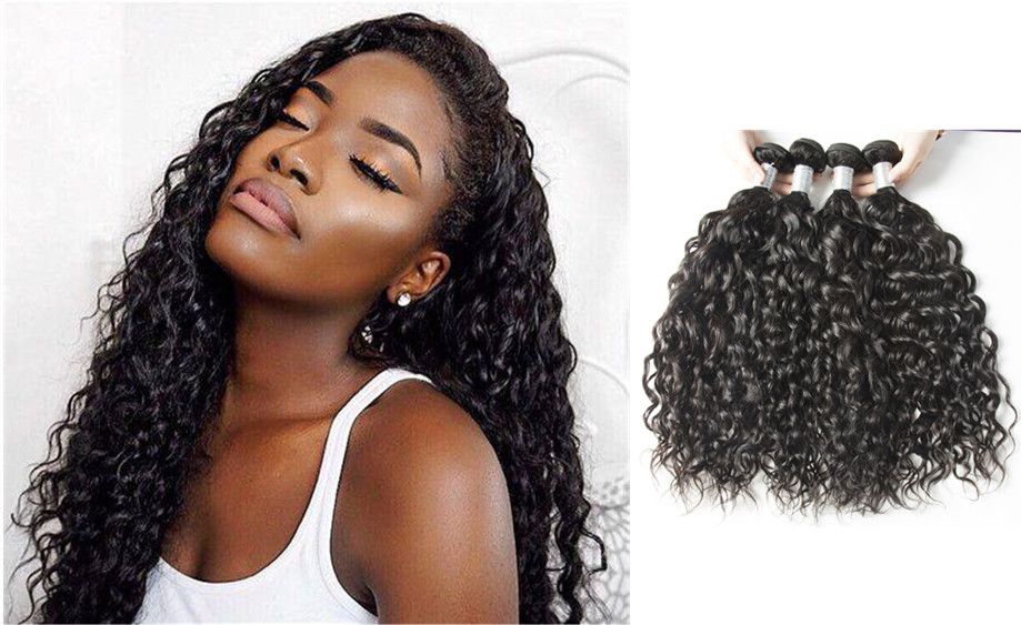 Viya Malaysian Remy Hair Water Wave Human Hair Bundles Weave No