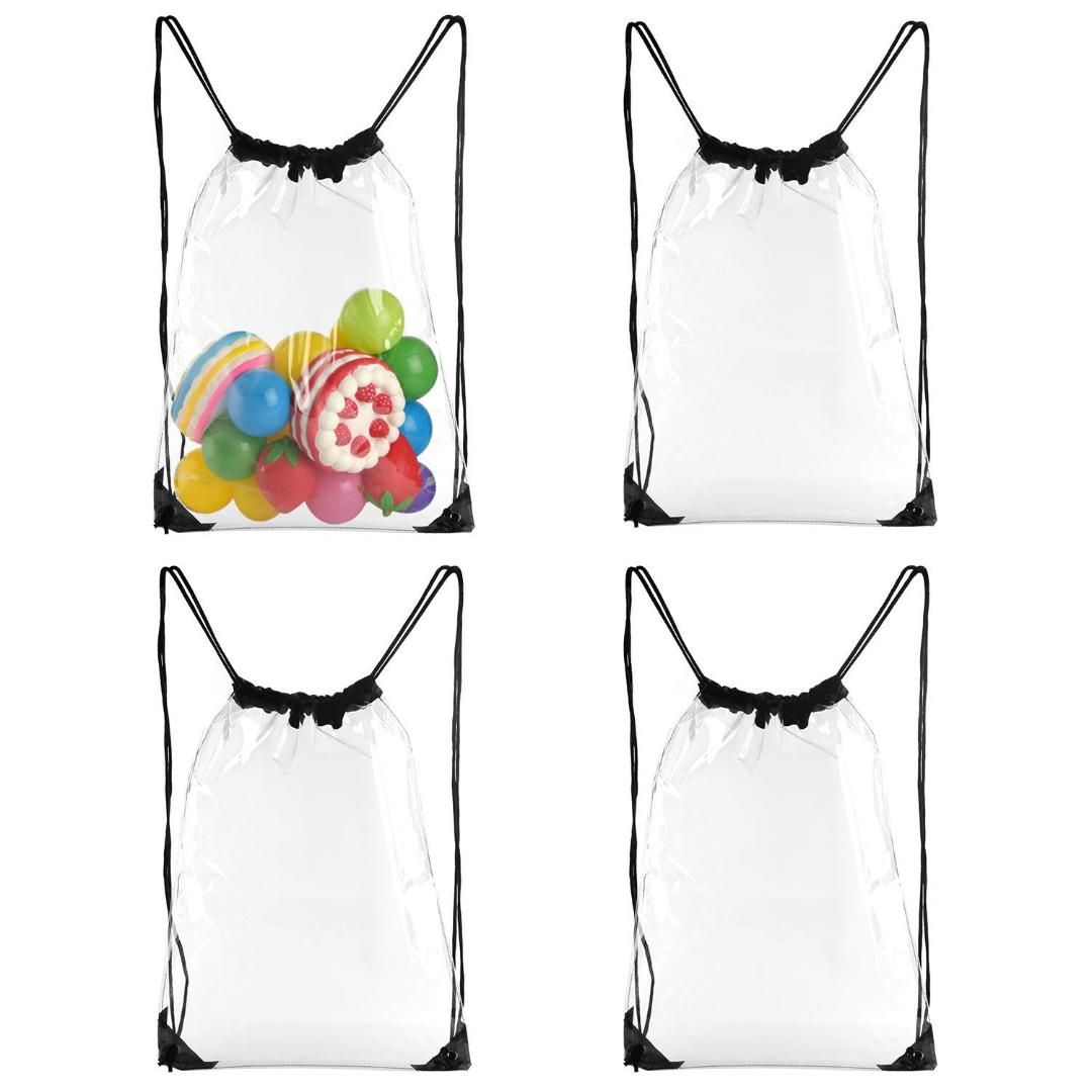 clear string backpack