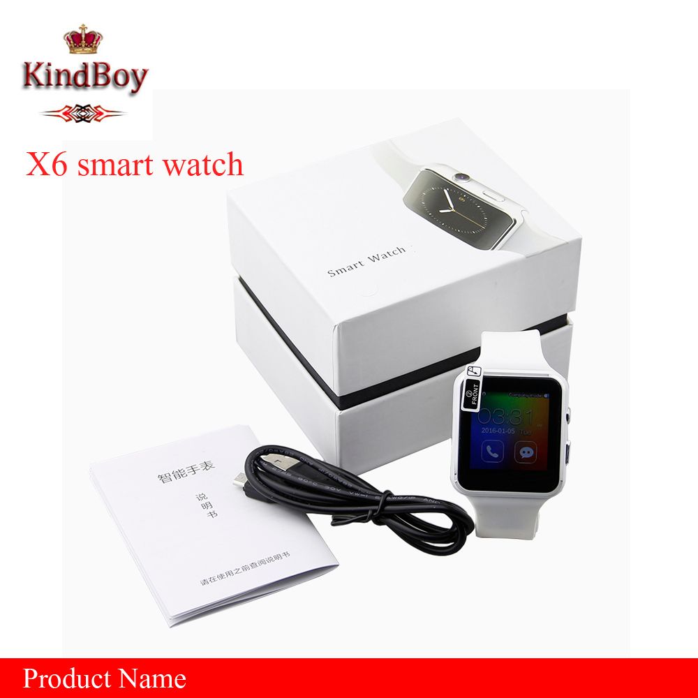 Compre 2019 SmartWatch Curvo Pantalla X6 Inteligente Pulsera De Reloj  Teléfono Con Ranura Para Tarjeta SIM TF Con La Cámara Para Samsung Android  SmartWatch A 1,77 € Del Vr578 | Es.Dhgate.Com
