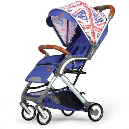 lightweight stroller one hand push