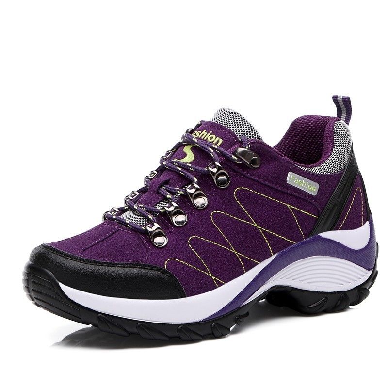 deep purple sneakers