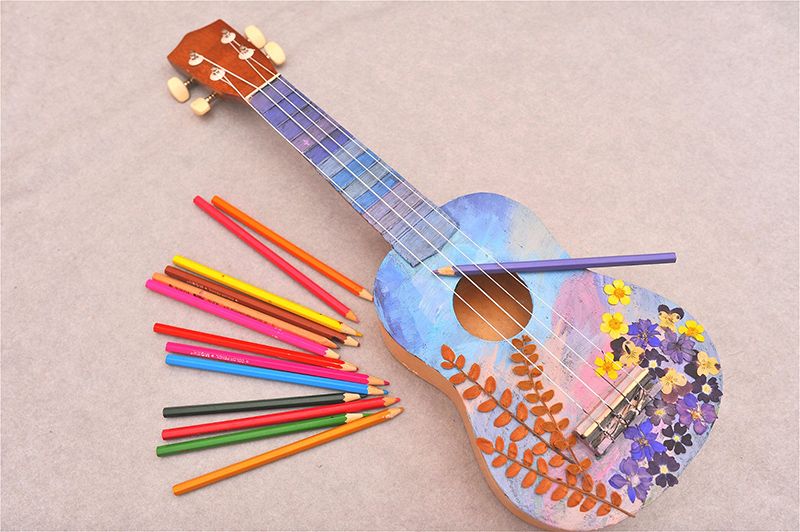 Dibujo De Ukelele Para Colorear - Ultra Coloring Pages