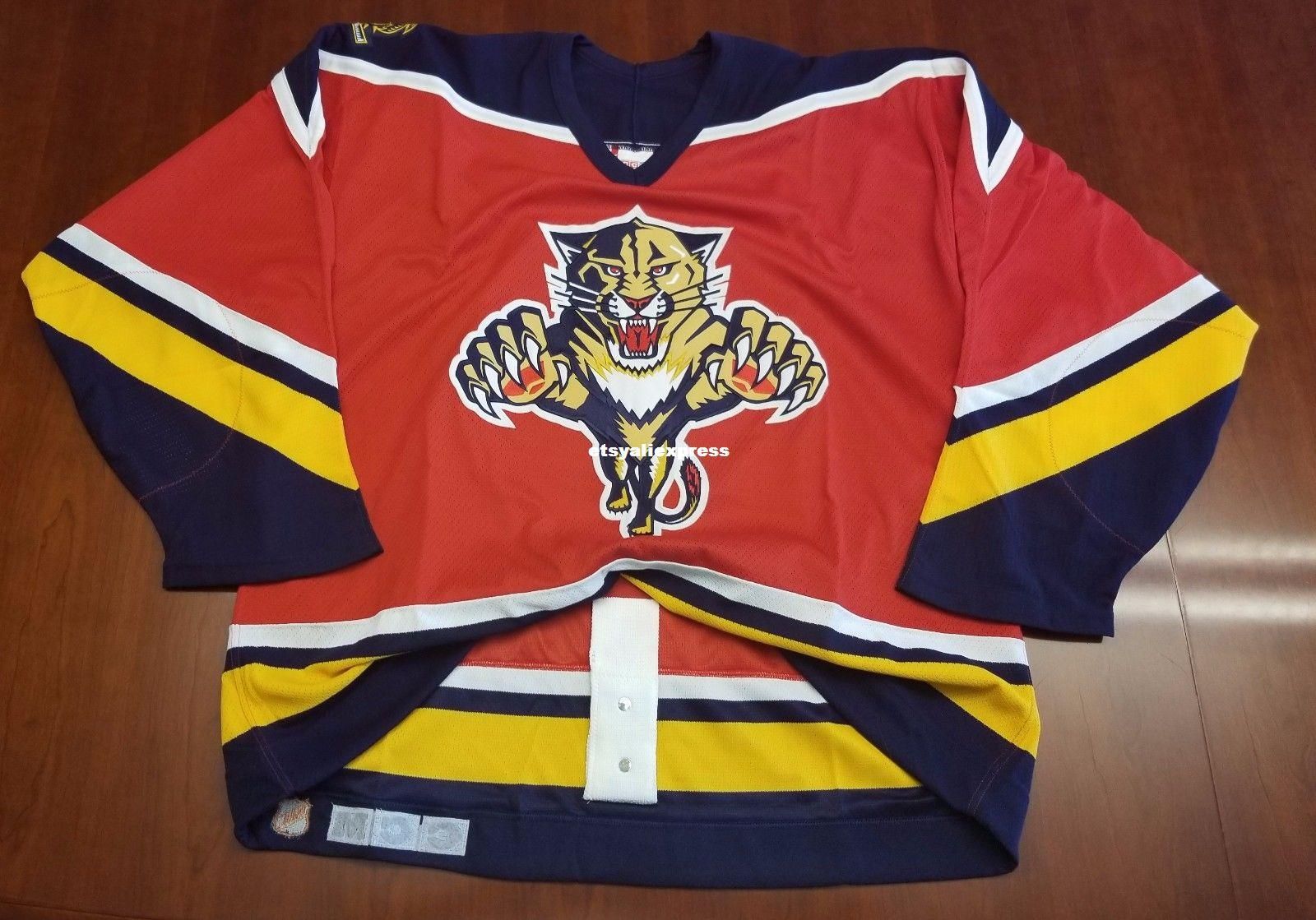 PAUL LAUS  Florida Panthers 1996 Away CCM Vintage NHL Hockey Jersey