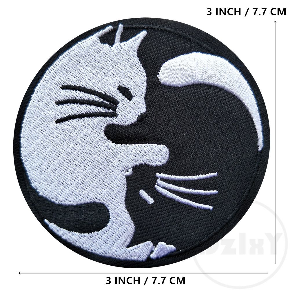 2pcs/set Diy Embroidered Iron-on Patch Stickers For Clothes, Pants, Hats,  Bags, Shoes, And Phone Cases Decoration, Square Shaped With Black  Checkerboard And Letter Design