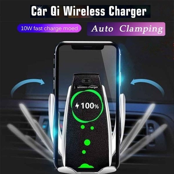 360 ° Cargador y coche rápido inalámbrico automática de montaje soporte para teléfono de sujeción Reino Unido 360 ° Cargador y coche rápido inalámbrico automática de montaje soporte para teléfono de sujeción Reino Unido