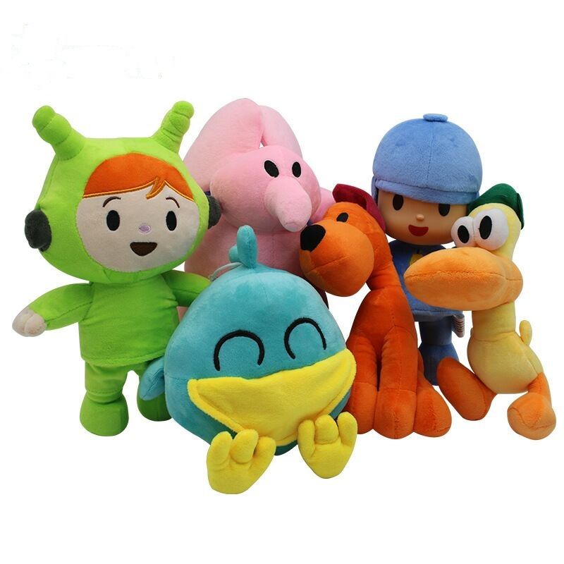 Pocoyo Plush Toy / Crianças Macias Bichos De Pelúcia Bonecas Dos Desenhos  Animados Elly Pato Loula Brinquedos Para Crianças 16 30 Cm De $19,06 |  DHgate