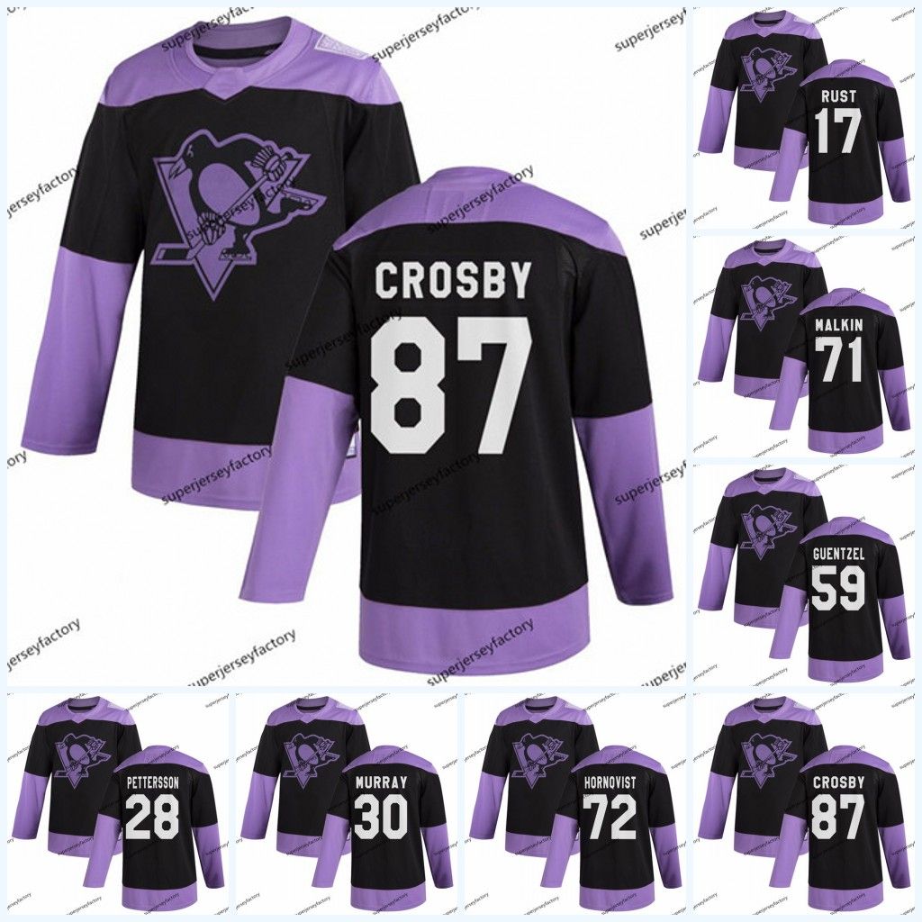 pittsburgh penguins fight cancer jersey