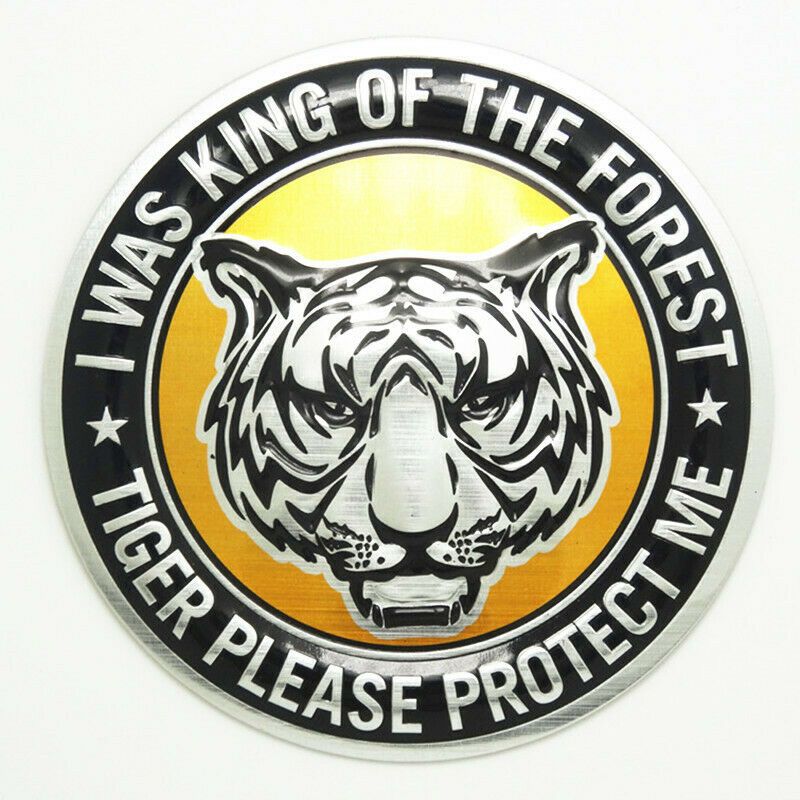 Black Wolf head Car Motorcycle Auto 3D Logo Metal Emblem Badge Decal Stickers