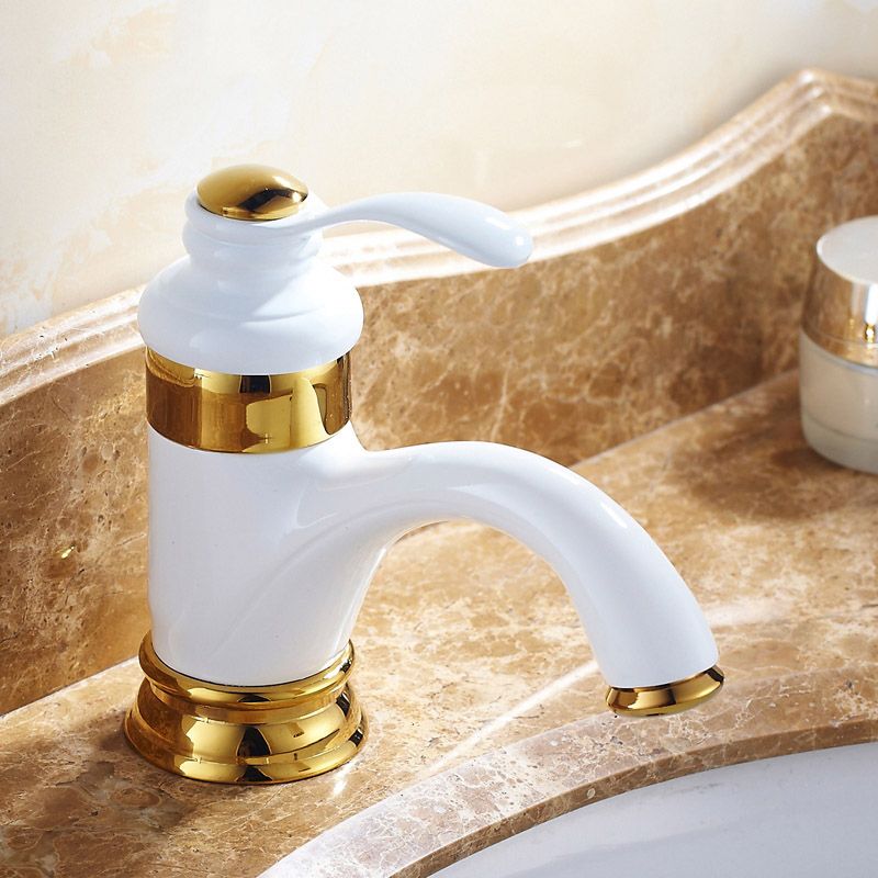 Cocina Baño Grifo del fregadero Grifo de agua de lavado de una manija Cocina Baño Grifo del fregadero Grifo de agua de lavado de una manija