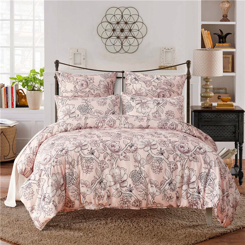 2019 90g Printed Duvet Cover Sets Uk Size Twin Queen King Size
